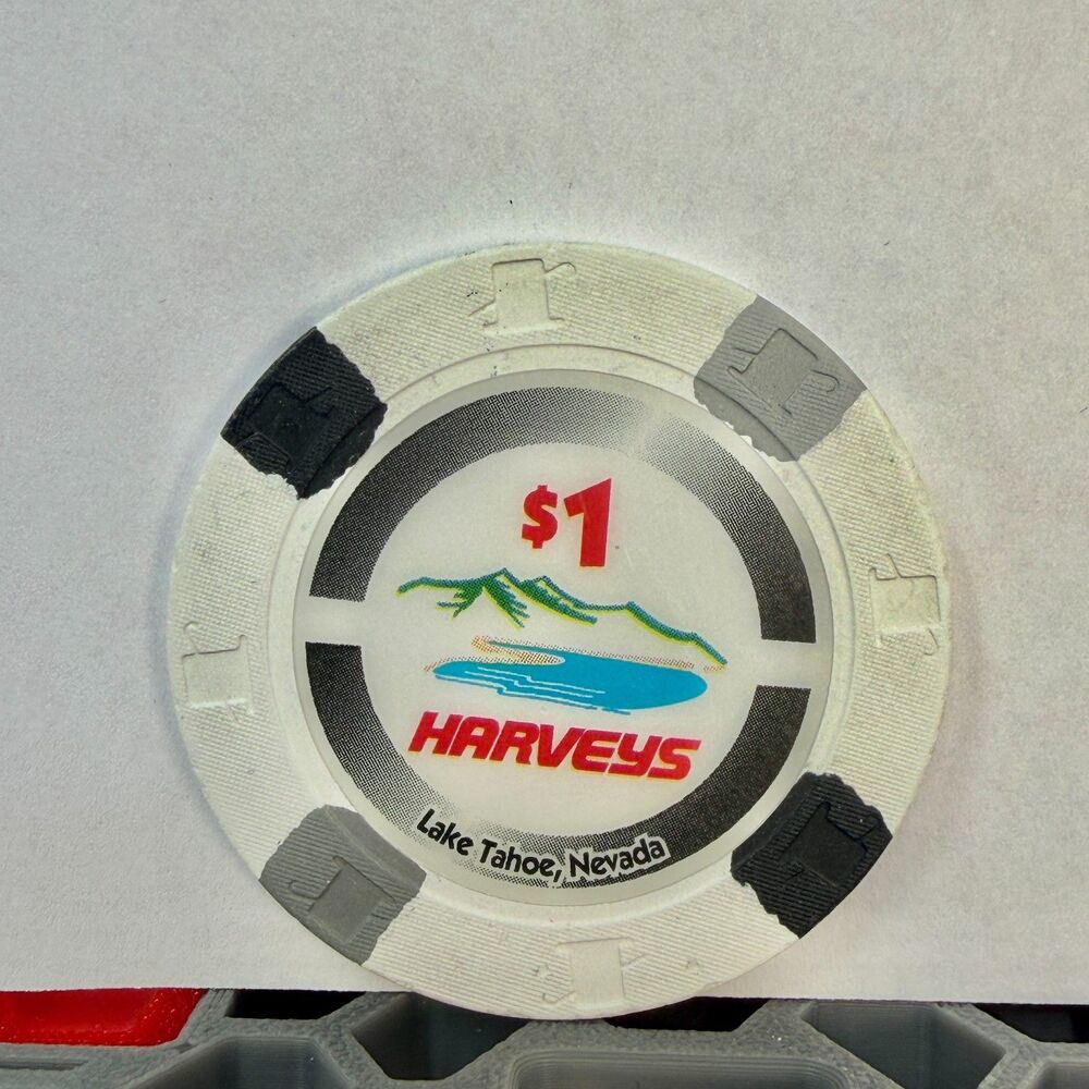 Harvey's Lake Tahoe $1 Casino Chip
